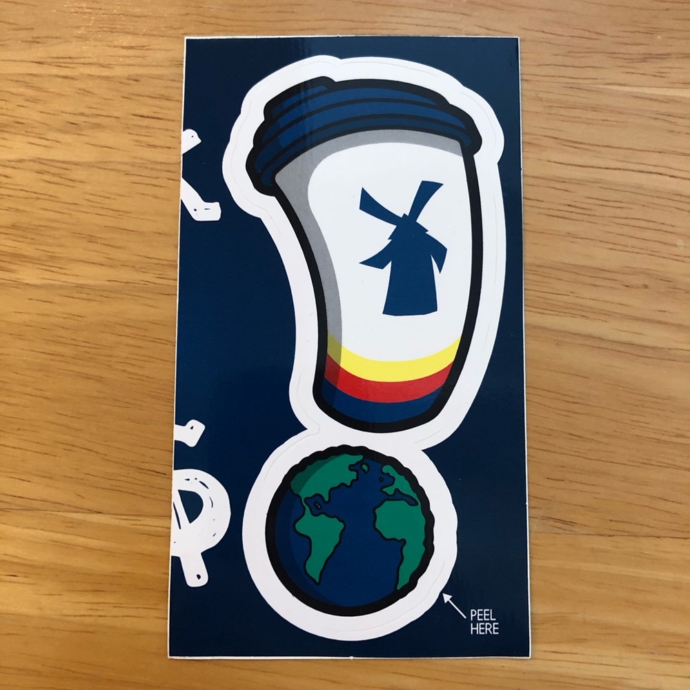 Dutch Bros Buck 4 Kids Sticker